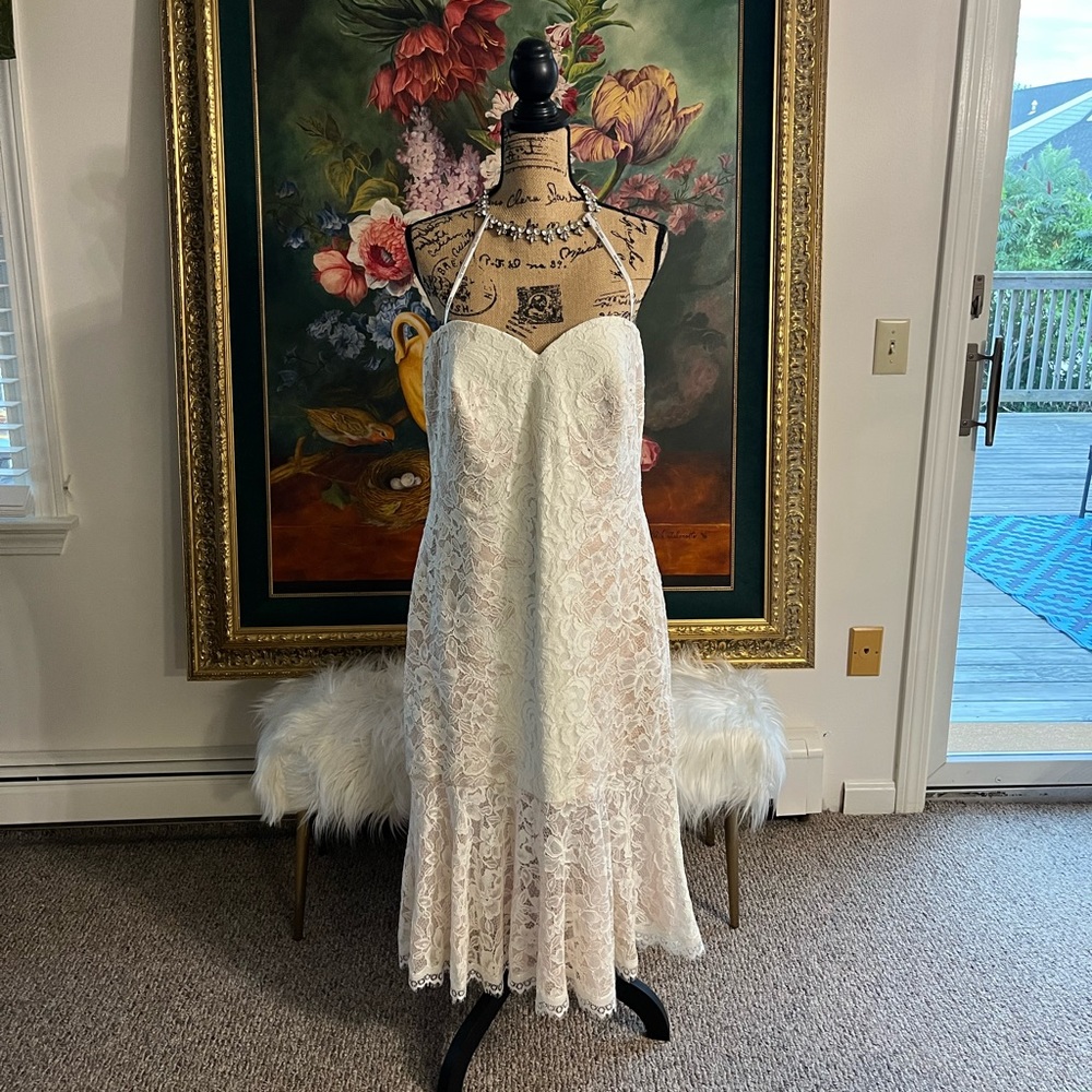 NWT Tadashi Shoji Fishtail Gown
